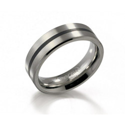 Anillo Boccia Titanium y...